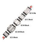 Get That Smooth Linear Motion With This High Precision MGN7 7mm Wide Guide Rail Kit Featuring Easy Install Pre Drilled Blocks And Low Friction For Rock Solid Stability In Your Custom Projects From 200 To 1000mm Lengths, SZ blocks