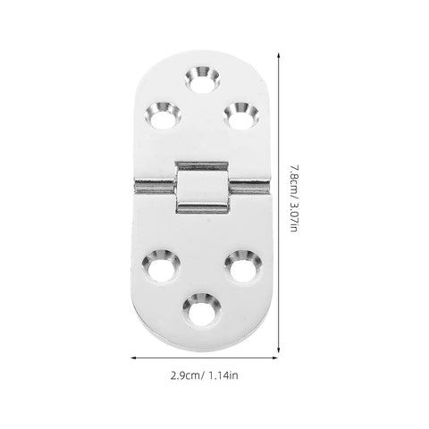 Beefy Heavy Duty Cabinet Door Hinges Set 4 Pcs Zinc Alloy Small Craft Hinges for Drawing Board