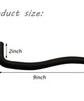 Premium 99071AD690 PCV Valve Hose Kit For Subaru Forester And Crosstrek Restores Engine Performance Sealing Stability Oem Quality Fitment Easy Install, 9 inch hose, 2 inch bend