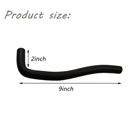 Premium 99071AD690 PCV Valve Hose Kit For Subaru Forester And Crosstrek Restores Engine Performance Sealing Stability Oem Quality Fitment Easy Install, 9 inch hose, 2 inch bend