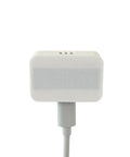 Front view of Human Presence Sensor V2.2 For Home Assistant With MmWave Radar Motion Detection, USB-C powered, white design.
