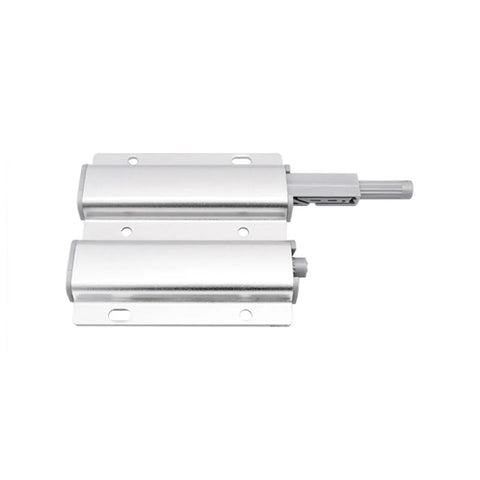 Magnetic Touch Latch Cabinet Hardware Aluminum Alloy No Handle Openers Automatic Door Stop Dampers Soft Close Slim Invisible Pulls