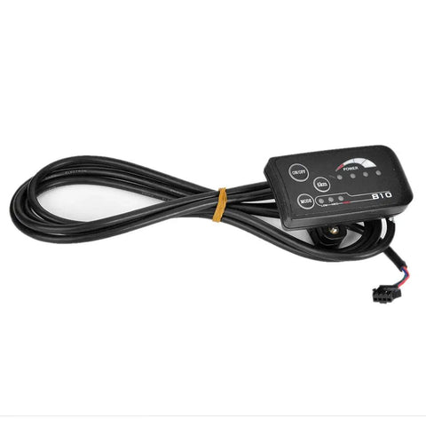 Five Wire 810 LED Display For Electric Bike With Control Panel Ebike Dashboard Readout Replacement Display 810 For Electric Bicycles And Ebikes High Visibility Easy Install Upgrade