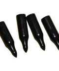 Four steel glue on arrow tips for wood and bamboo arrows 8mm shaft steel field points for recurve and takedown longbow