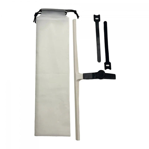 Golf Swing Trainer With Carrying Bag And T-Shaped Putting Practice Aid For Posture Correction And Swing Plane Improvement 14.96 X 3.74 Inch Milky For All Golfers with bag and components displayed