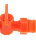 Quarter Inch Threaded Flexible Water And Oil Coolant Hose With Round Nozzle, Adjustable Plastic Cooling Tube With Switch close-up