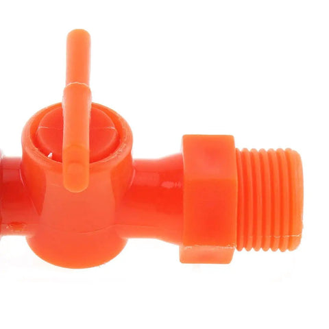 Quarter Inch Threaded Flexible Water And Oil Coolant Hose With Round Nozzle, Adjustable Plastic Cooling Tube With Switch close-up