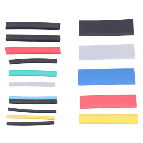 Ultimate 580pc Heat Shrink Tubing Bundle Featuring Insulated Sheathing For Top Tier Electrical Safety, Wire Bundling Magic, Mechanical Defense, Color Coding Hacks And Cable Joint Protection Perfect For Your Next DIY Masterpiece Or Daily Maintenance., assorted color heat shrink tubing pieces for wire insulation