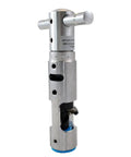 Blue CST 625 Combo Coring And Stripping Tool For 625 Kcmil cable, metal body with blue accents, side view.