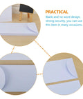 20 Pack White Paper Envelopes For Office And Party Invites Thick Paper With Strong Security Reusable Design For Sending Letters And Mail