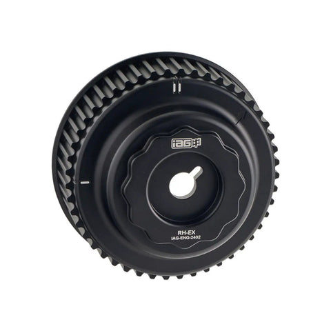 Rugged Alloy Camshaft Sprocket Set Three Piece For Subaru Wrx 2002 To 2005 Non Avcs Timing Gear Upgrade angled view showing detailed craftsmanship.