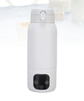 Cordless Portable Travel Electric Kettle 500ml 316 Stainless Steel with USB charging, sleek white kettle design for on-the-go use.