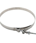 Front Pump Alignment Band Transmission Tool For GM Transmissions 250 250C 350 350-C shown in stainless steel with wing nut