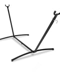 Heavy Duty Hammock Stand With 450 Lbs Capacity Portable Steel Stand For Indoor Or Outdoor Use Easy No Tools Setup Rock Solid Durability