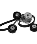 Premium Belt Tensioner Kit Compatible With Chevy Silverado 2500 HD Fits 90K 38172 Exactly To Replace Parts Instantly And Restore Squealing Free Operation Inside Your Engine Bay Improving Durability Significantly So You Can Trust Your Truck.