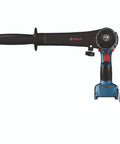 Side view of PROFACTOR 18V Connected Ready Half Inch Hammer Drill and Driver Bare Tool Built to Crush Tough Jobs With Onboard UI Leveling Angle Control And App Connectivity For Custom Settings Via Toolbox App