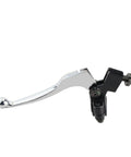 Seven Eighths Inch Folding Left Clutch Lever For Dirt Bikes Universal Handlebar Fit Works With XR80 XR100 XR200 SSR 125cc Coolster Silver
