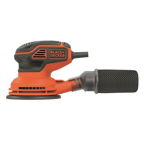 Corded 5 Inch Orbital Sander With Paddle Switch Easy Grip Versatile Paint Prep And Finish Sanding For Woodworking Projects Great For DIYers