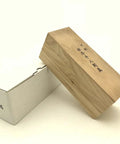 All In One Blade Cleaning And Maintenance Kit with wooden box and silver packaging for Japanese sword care.