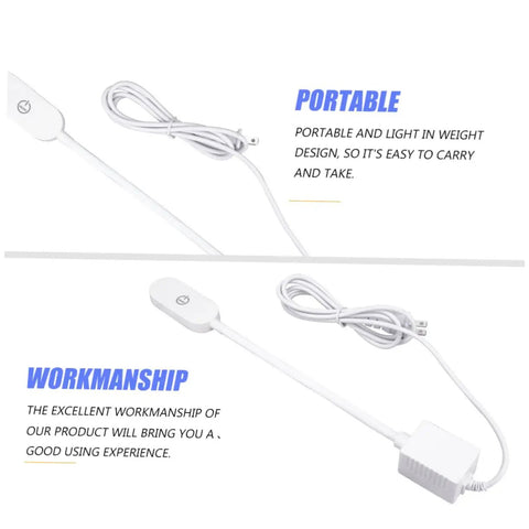 LED Sewing Machine Light With Magnetic Base And Touch Switch, Pro-Grade Flexible Lamp highlighting portability and craftsmanship