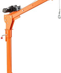 Heavy Duty Engine Hoist For Pickup Trucks Offering 500kg Lift Capacity And 360 Degree Swivel Jib with electric winch.