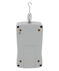 Portable Digital Force Gauge For Push And Pull Testing 1N To 10N With Built In Sensor Lightweight And Versatile Tool For Material Testing And Quality Control In Lab Or On Site, rear view with hook
