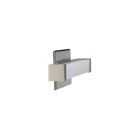 Side view of 24 Inch LED Vanity Light Bar With 3 In 1 Switchable Color Temperature Warm Neutral Cool White Over The Mirror Modern Cylinder Brushed Nickel Bathroom Fixture