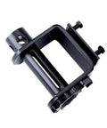 4 Pack Bolt On Winch Set For Flatbed Trailers And Trucks, Heavy Duty 5500 Lb Working Load, black steel component view.