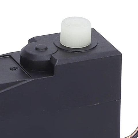 Close-up view of Killer Handling Rc Steering Servo with actuator head, 17 grams torque for 16101 16102 16103 RC cars.