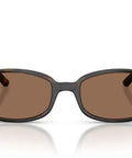 Tween Sunglasses RJ9132S Havana Brown 49mm Lens Narrow Face XX Small Frame Tween Approved For Tweens Aged 11 To 13 With Durable UV Protection And Kid Friendly Style 115mm Hinge To Hinge, front view showing rectangular frame and brown lenses