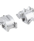 Dang Tough Rc Gearbox Mount With Heavy Duty Steel Build And Sleek Silver Anodized Surface Hella Precise Cnc Machining for RC car.
