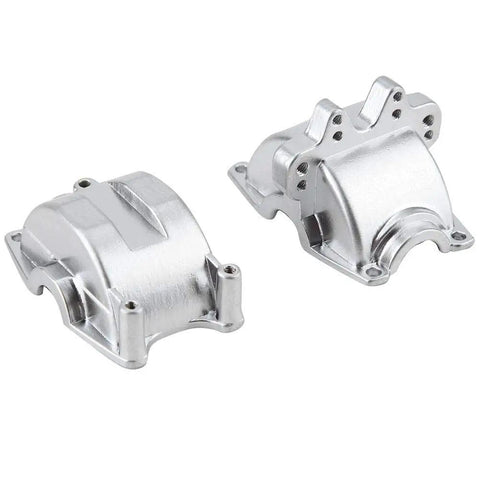 Dang Tough Rc Gearbox Mount With Heavy Duty Steel Build And Sleek Silver Anodized Surface Hella Precise Cnc Machining for RC car.
