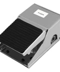 High Performance Pneumatic Foot Pedal Valve 3 Way 2 Position Air Control Directional Valve With G1/4 Thread Industrial Metal Construction shown from the side.