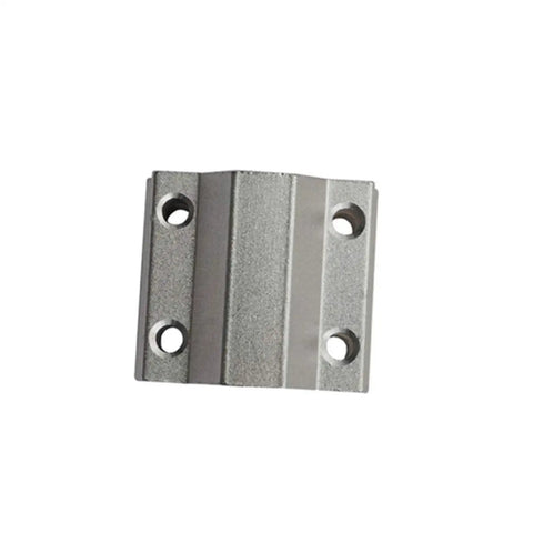 Two Pack Linear Bearings SCS25UU 25mm Length For CNC Parts, 3D Printer Projects, Pro Grade Precision Machine Tools, Smooth Low Friction Motion Guide Rails, High Accuracy Bearings For DIY Machining, gray linear bearing block