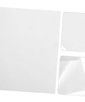 12 Piece Vinyl Patch Kit For Wall Repair Self Adhesive Patches For Cracks Holes And Blemishes Quick Install Versatile For Home