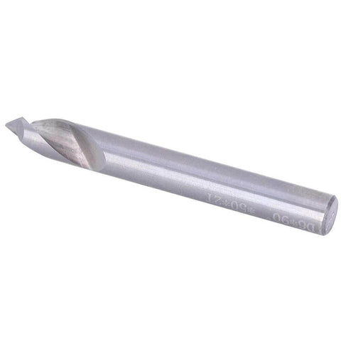 Baxnore spotting drill bit, tungsten steel, silver, side view