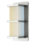 10-Inch LED Horizontal Band Wall Sconce, Color Temperature Selectable 30K/40K/50K, Dimmable, 12W 75W Equivalent, 800 Lumens, Brushed Nickel Finish, ETL Listed, Acrylic Diffuser, Sleek Modern Lighting For Bathrooms, Hallways And Walls