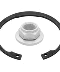 Front Wheel Hub Bearing Repair Kit Assembly for Transit Connect 2010 2011 2012 2013 showing axle nut and retaining ring.