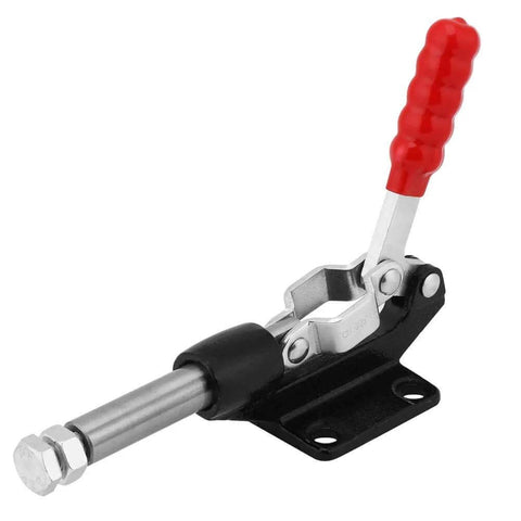 Heavy Duty Carbon Steel Push Pull Toggle Clamp With 42mm Stroke for Welding and Jig Fixtures Built Tough for Precise No Fuss Workholding