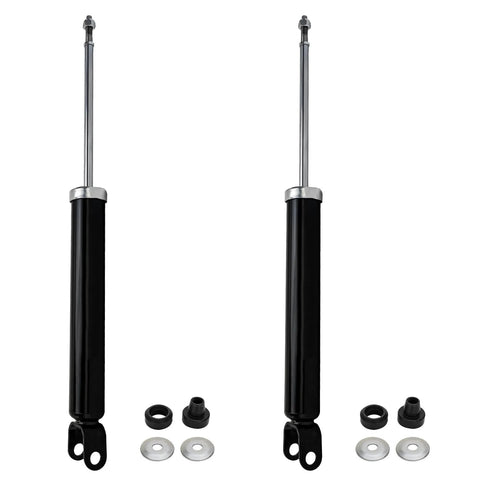 Front Steering Knuckles With Wheel Hub Bearings And All In One Suspension Kit For 2007 To 2010 Hyundai Elantra rear shocks view