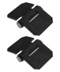 Heavy Duty Weld On Steel Trailer Gate Hinges Set With Thickened Weldable Joints, Detachable Door Pin, Pack of 2
