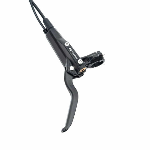 Falcon Pro Hydraulic Brake Master Cylinder For Off Road Dirt Bikes Left Upper Pump CNC Machined Aluminum Alloy Construction High Precision Race Grade Durability Smooth Linear Braking Power