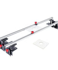 48 Inch Router Sled For Flattening Wood Slabs Boss Level 3 Axis Precision Height Adjustment With Reinforced 6061 Aluminum Rails