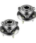 Pontiac G5 Front Wheel Hub Assembly Pair driver and passenger side 4x3.94 inches bolt, 33 spline, ball bearing replacement for 22701520