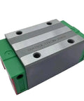 Precision carriage block from Rock Solid Heavy Duty Metal Linear Motion Guide Slider Rail Kit for 3D printer mods.