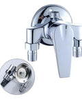 Modern Universal Ch Shower Mixer Faucet Deck Mount Hot & Cold Water Sink T & Shower Fixtures for ContemporaBathrooms and Kitchens close-up view.