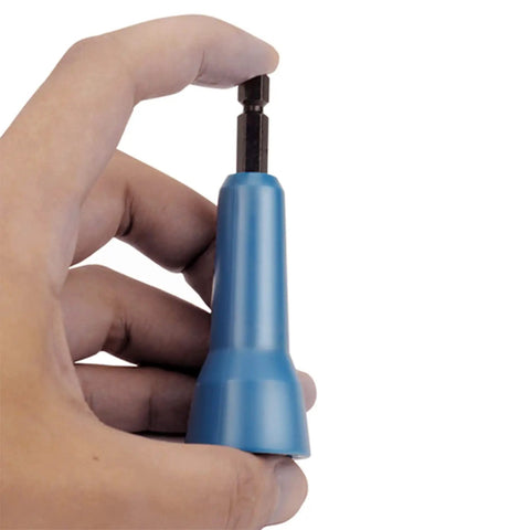 Wire Twisting Spinner Pro For Fast Wire Connectors Spin Twist Socket Tool With 1 Quarter Inch Chuck Drill Friendly Universal Wire Connector Driver To Speed Up Installations DIY Friendly Blue
