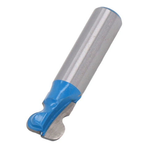 Top Grade Tungsten Steel Woodworking Router Bit for Quick Edge Trimming And Mortising Jobs With Durable 1/2 Inch Shank, close-up view.
