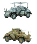 Bolt Action Rattenkrieg German Veteran Infantry Starter Army vehicles unassembled and unpainted for close quarters wargaming