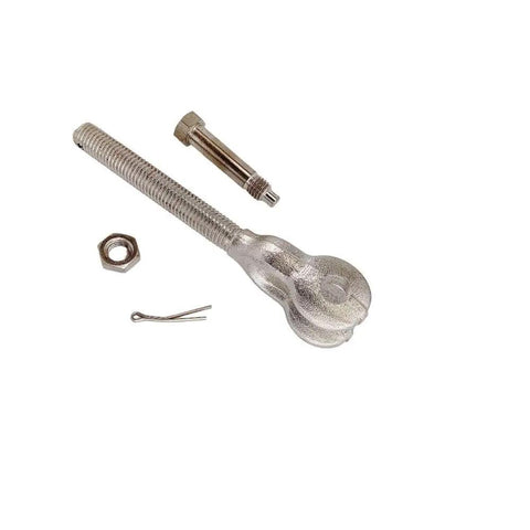 No Nonsense 1 1/2 Inch Stainless Steel Turnbuckle Jaw Style Drop Forged Right Hand Thread 17000 Lb Working Capacity hardware components